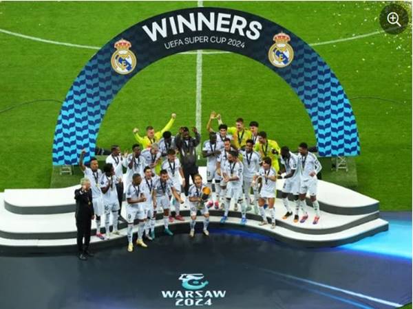 Tin Real 15/8: Real Madrid lập kỷ lục ở siêu Cup Châu Âu