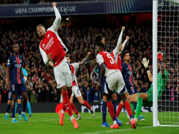 Bóng đá Cup C1 2/10: Arsenal hạ PSG tại Champions League