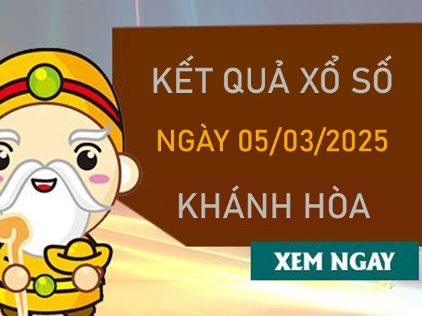 Thống kê KQXSKH ngày 5/3/2025 số đẹp giờ vàng thứ 4