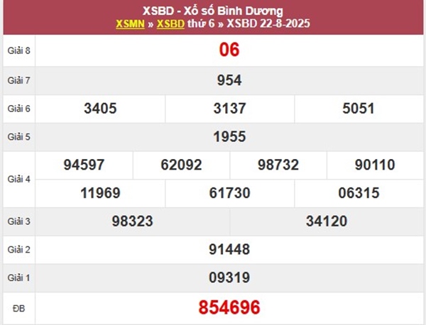 Thống kê kết quả XSBD 29/8/2025 VIP cùng cao thủ