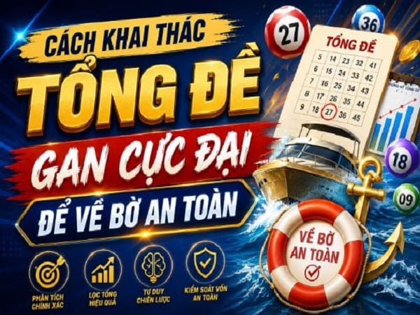 Cách khai thác tổng đề gan cực đại để về bờ an toàn